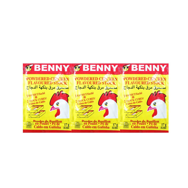 Benny Powdered Chicken Flavoured Stock 17g x10