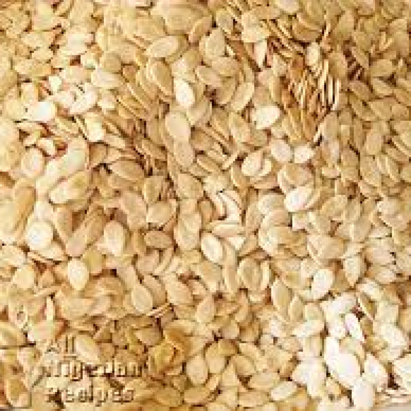 Hand peeled egusi